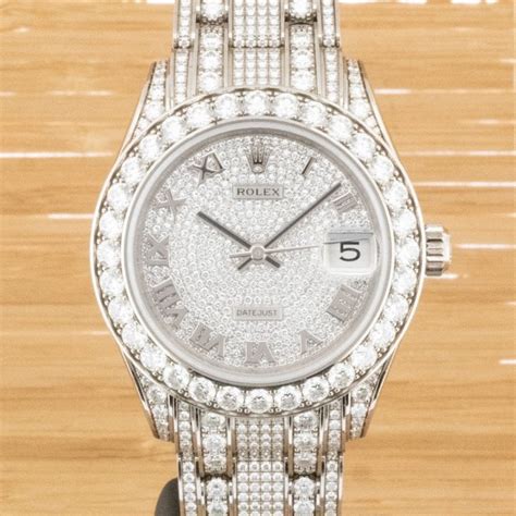 rolex pearlmaster full diamond|rolex pearlmaster price.